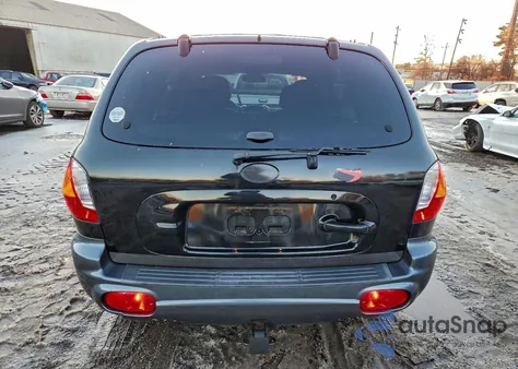 2004 Hyundai Santa Fe Gls из США, поврежденный, VIN KM8SC73D04U599791